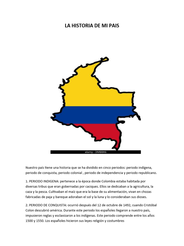 Historia de Colombia para Niños | PDF