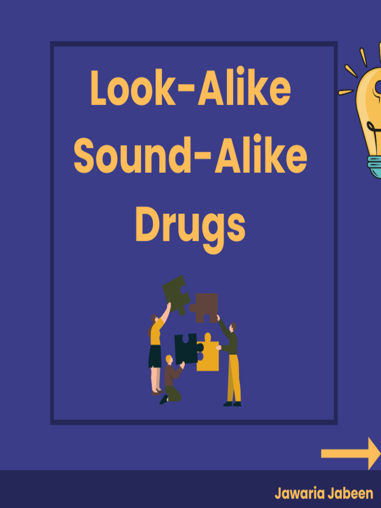 LookAlikeSoundAlike (LASA) Drugs PDF