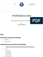 Hydrogéologie 1