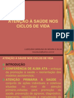 Atencao A Saude Nos Ciclos de Vida