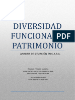 Diversidad Funcional y Patrimonio