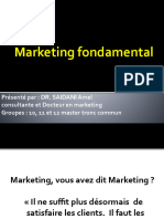 Marketing Fondamental TC 2021