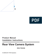 RVS - Backup Camera Model RVS-770619N Product Manual