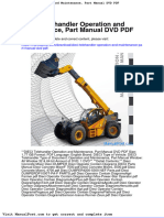 Dieci Telehandler Operation and Maintenance Part Manual DVD PDF