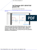 Dodge Grand Caravan 2011 2016 Full Wiring Diagrams CD