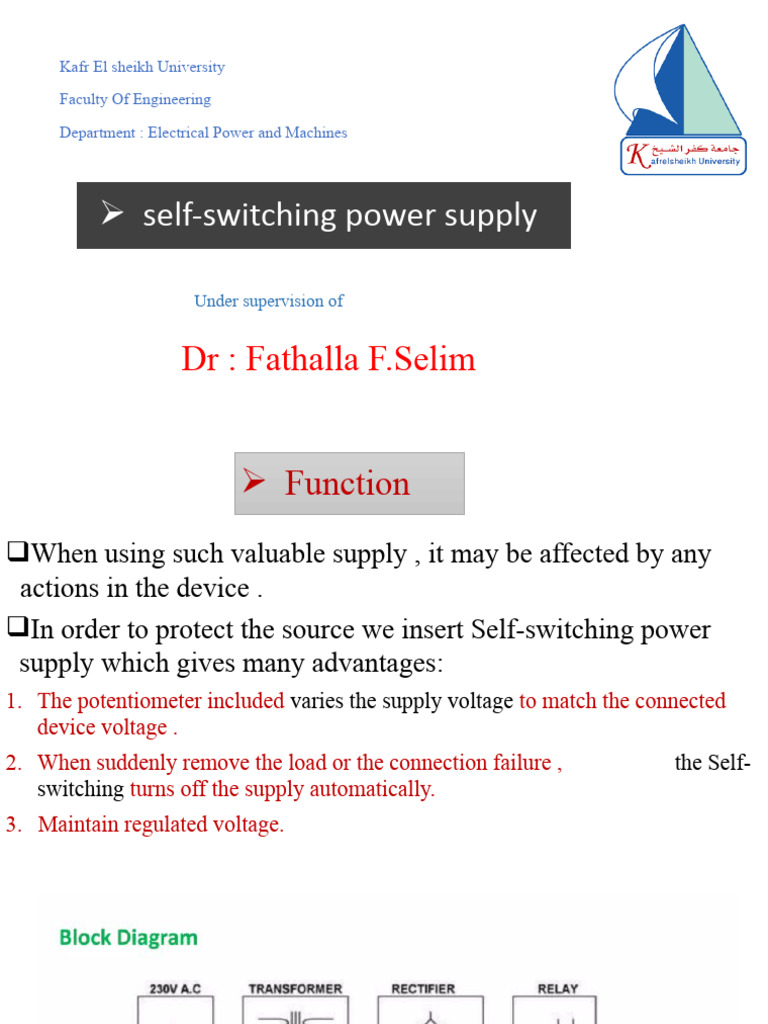 SelfSwitching Power Supply PDF