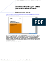 Doosan Diesel Industrial Engine Dm02 Dm02vb Operation Maintenance Manual