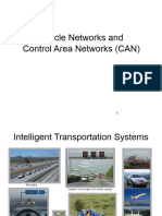 Vehicle Networks and Control Area Networks (CAN)