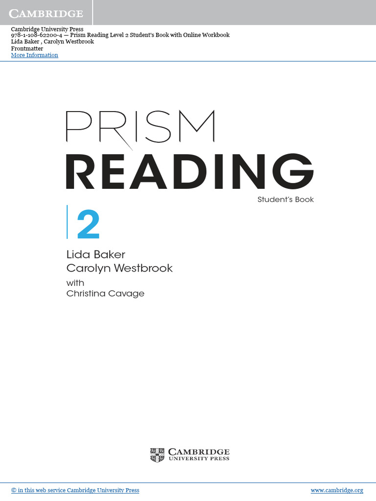 Level 2 Front Matter | PDF