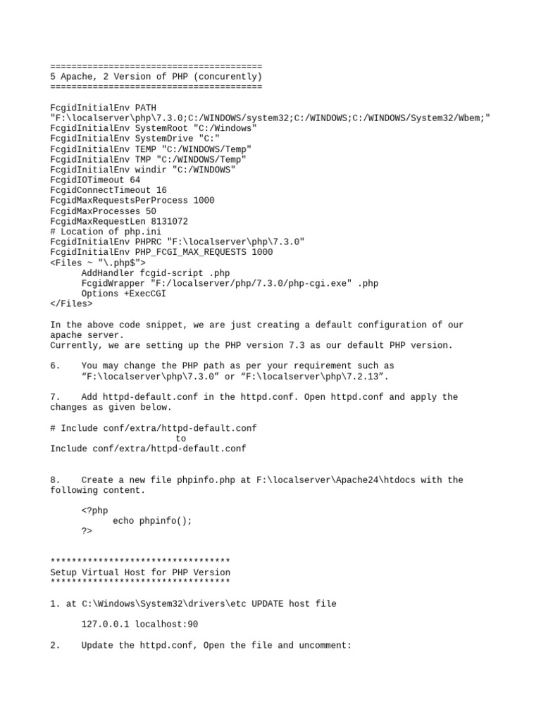 CATATAN 3 Apache PHP PDF Catatan 3 apache php pdf