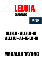 ALLELUIA - Magalak