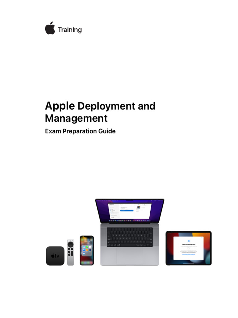 Apple Deployment Exam Prep Guide | PDF