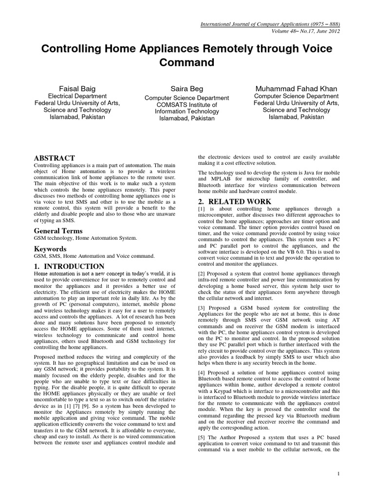 Remote Control | PDF | Microcontroller | Computer Network