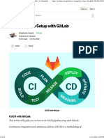 CI - CD Pipeline Setup With GitLab. CI - CD With GitLab by Shashank Gupta Globant Medium