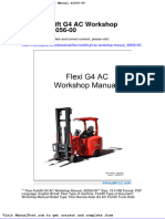 Flexi Forklift g4 Ac Workshop Manual 42056 00