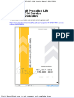 Haulotte Self Propelled Lift Htl4017 4014 Service Manual 2420332800