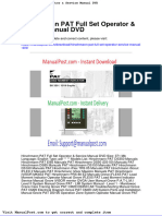 Hirschmann Pat Full Set Operator Service Manual DVD