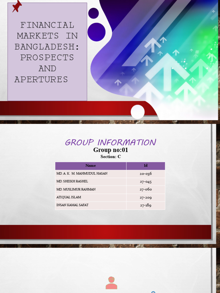 Financial Markets in Bangladesh: Prospects AND Apertures | PDF ...
