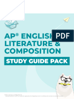 AP English Literature Study Guide Pack 2023 v1
