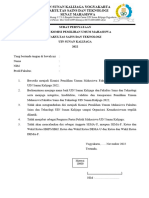 Surat Pernyataan Calon Kpum F 22