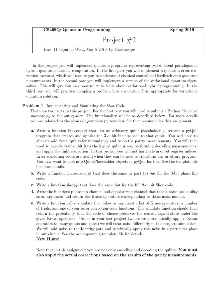 Quantum Programming | PDF