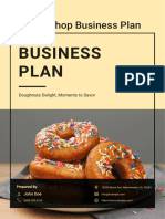 Donut Shop Business Plan