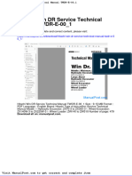 Hitachi Win DR Service Technical Manual TWDR e 00 1