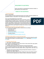 Case Profile 12 Practical