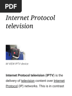 Internet Protocol Television - Wikipedia