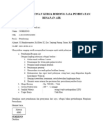 Surat Permohonan Kerja Borong Jasa Pembuatan Resapan Air