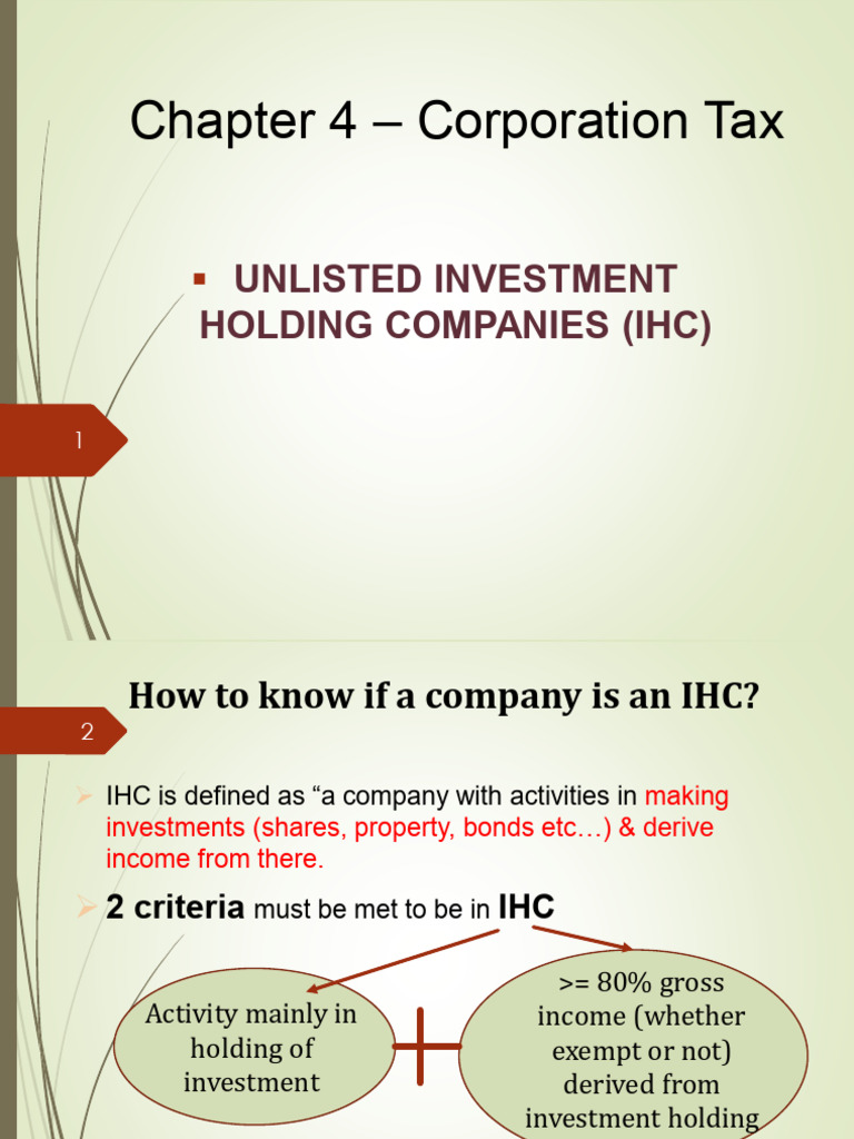 ACW291 CHP 4 Corporation Tax - 231117 - 153159 | PDF