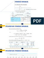 Penurunan Konsolidasi Fondasi Dangkal