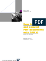 How to Conver PDF Doc in Xi