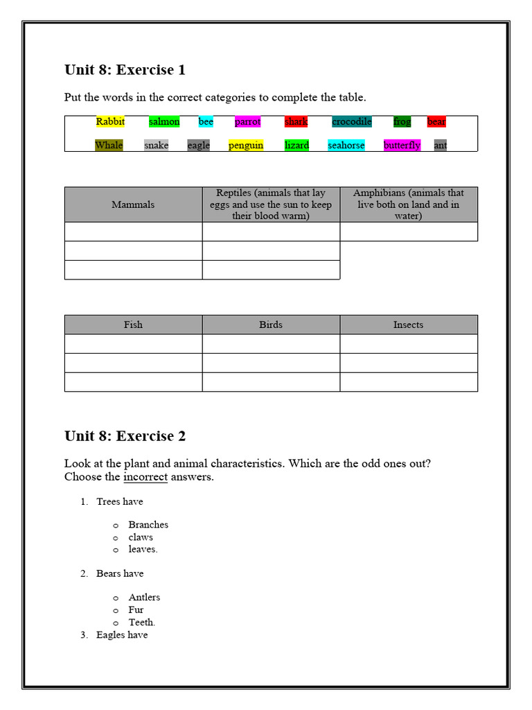 Unit 8 Grammar Vocabulary Pdf