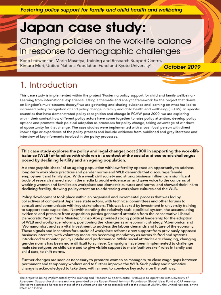 FCH Japan Case Study 2019 PDF