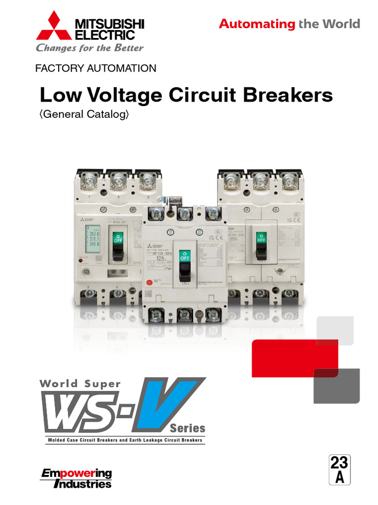 Low Voltage Circuit Breakers: General Catalog | PDF