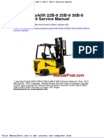 Hyundai Forklift 22b 9 25b 9 30b 9 32b 9 35b 9 Service Manual
