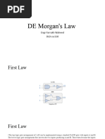 DE Morgan's Law