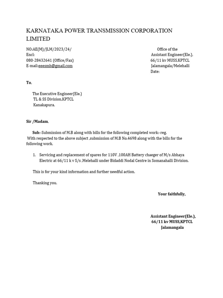 Karnataka Power Transmission Corporation Limited PDF