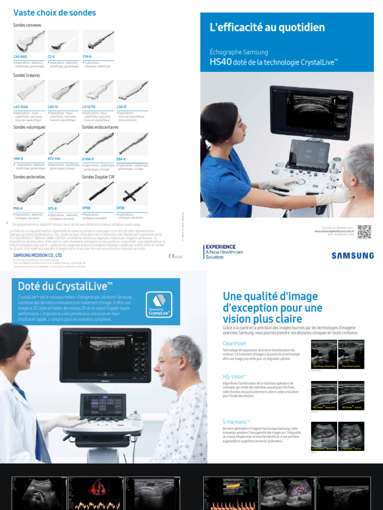 HS40 Gi | PDF | Échographie | Imagerie médicale