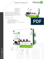 Paxton10 Connecteur Dalarme TDS 0009