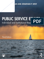 Bowman, J.S. & West, J.P. (2022) - Public Service Ethics - Individual and Institutional Responsibilities (3rd Ed.) - California - CQ Press