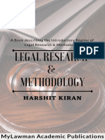 Legal Research & Methodology by Harshit Kiran