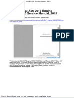 International A26 2017 Engine 0000870980 Service Manual 2019
