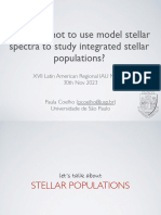 To Use or Not To Use Model Stellar Spectra To Study Integrated Stellar Populations?