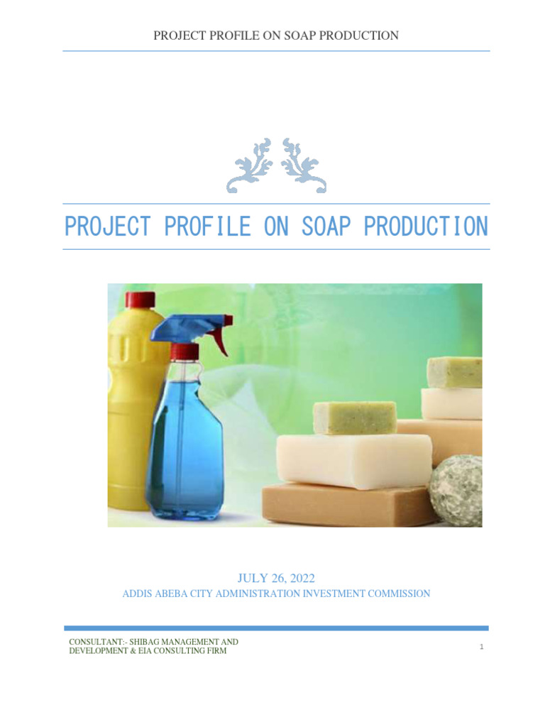 4) Profile On Soap Production PDF