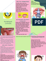 Green Pink Colorful Mental Health Trifold Brochure