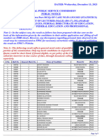 F4-13O-2023 Lecturer (Male) Statistics