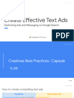 Buenas Prácticas Creativas para Google Ads SEARCH.