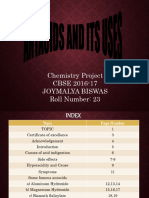 Chemistry Project CBSE 2016-17 Joymalya Biswas Roll Number: 23